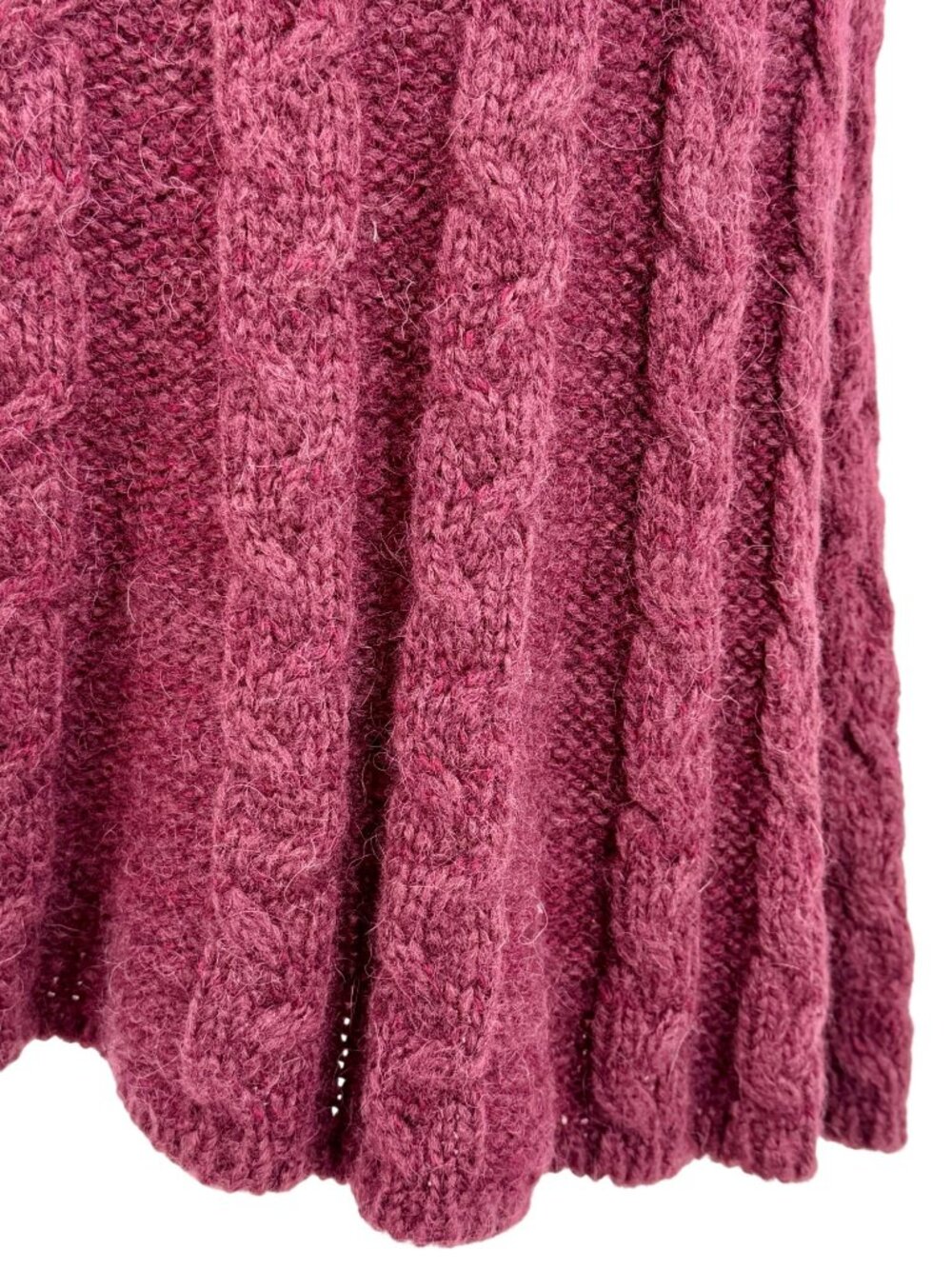 NWT Free People Dark Cherry Sequin Fit & Flare Sweater Dress | Mob Wife Coquette - Picture 13 of 16